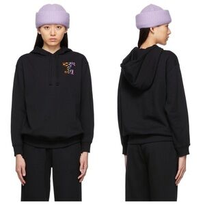 Stine Goya Adrisa Hoodie House of Goya Black Sweatshirt Size‎ Small